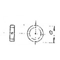 Collar For Rear Bearing For Bowl Drive Shaft* Collar For Rear Bearing For Bowl Drive Shaft*